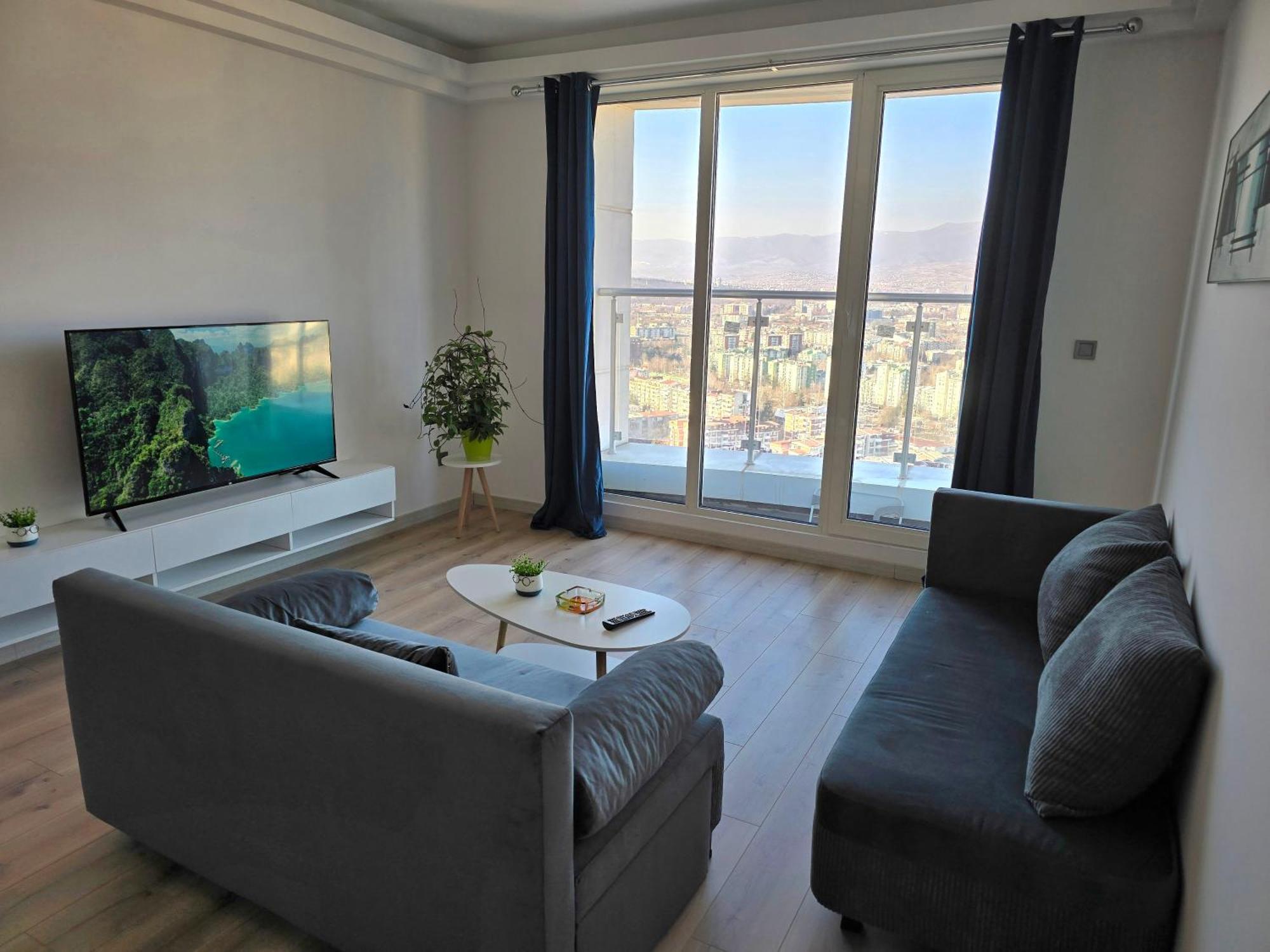 Cevahir Sky City Apartment With Spa, Pool & Fitness Included 스코페 외부 사진