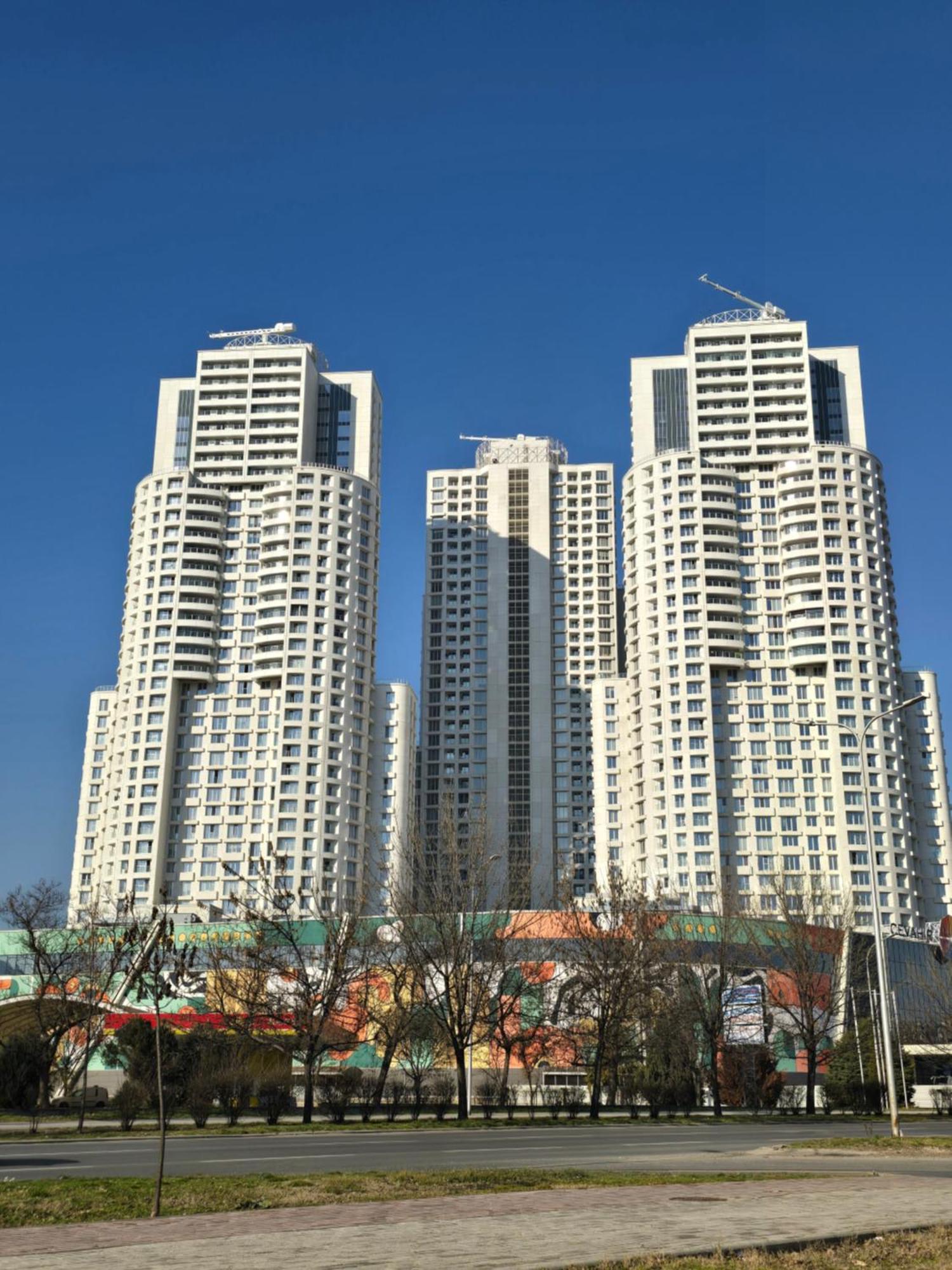 Cevahir Sky City Apartment With Spa, Pool & Fitness Included 스코페 외부 사진